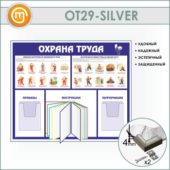 ����� ������� ����� � ���������� �������� � 2 ��������� ��������� (OT-29-SILVER)