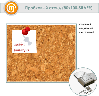 ��������� �����, 100�80 �� (IN-05-SILVER)